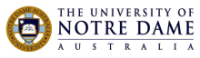 Notre Dame University logo